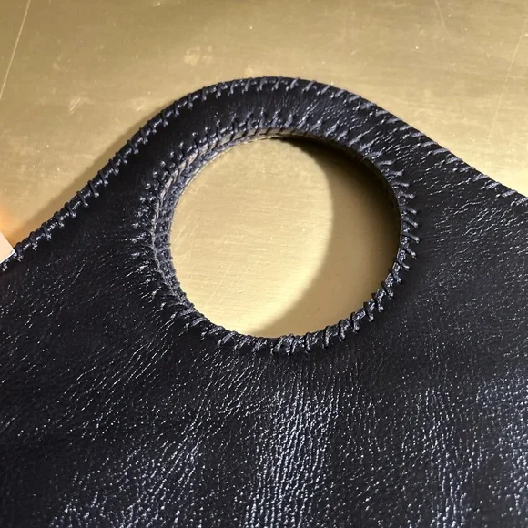 Patricia Nash Heritage Black Leather Handbag - Picture 6 of 11